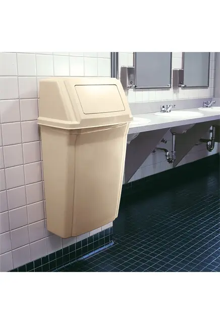 Poubelle murale Rubbermaid Slim Jim 78227.webp