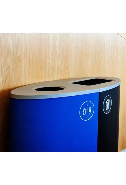 SPECTRUM Station de recyclage pour canettes et bouteilles 44 gal 1.webp