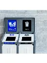 VENTURE Station de recyclage double blanche 46 gal 5.webp