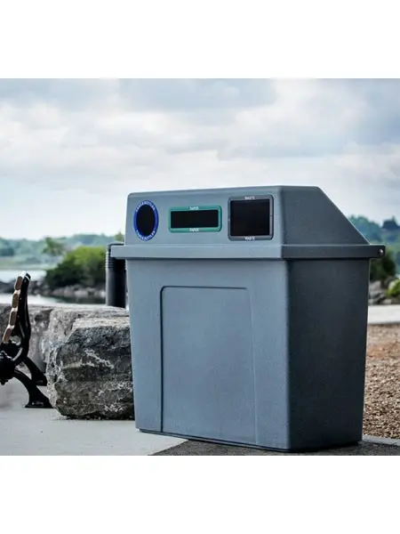 SUPER SORTER Station de recyclage 3 voies 96 gal 3.webp