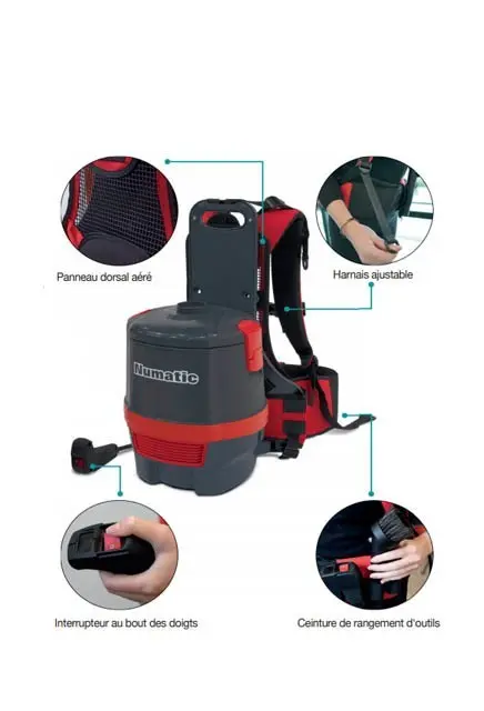 Aspirateur dorsal à sec LATITUDE RSV 150 1.webp