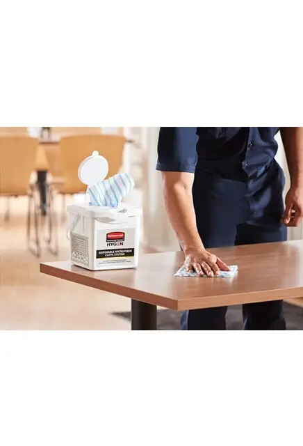 HYGEN Seau pour lingettes sèches en microfibre jetable6.webp