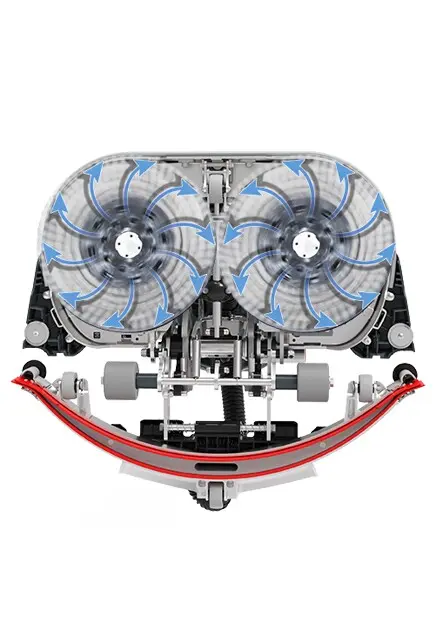 244NX micro autolaveuse à batterie avec 2 polybrosses4.webp