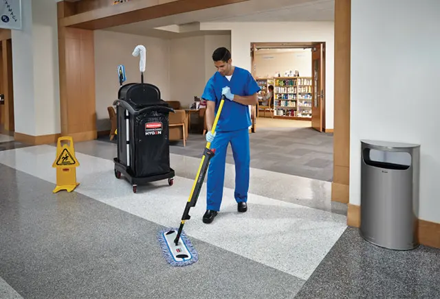 Hygen Pulse Système de nettoyage microfibres à plat6.webp