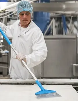 Manche de balai, grattoirs et racloirs en aluminium de 51 3.webp