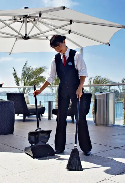 2532 Porte-poussière vertical avec couvercle Lobby Pro 2.webp