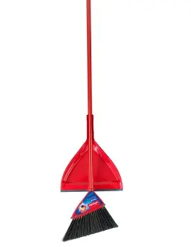 Oskar, Balai avec porte-poussières de Vileda 1.webp