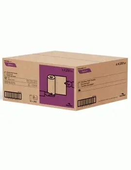 K251 SELECT Essuie-tout en rouleau brun, 12 x 250 feuilles2.webp