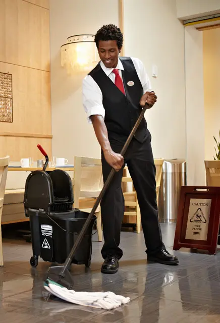 Combo seau essoreuse à pression descendante noir WaveBrak2.webp