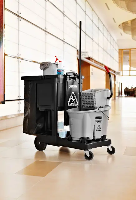 Combo seau essoreuse à pression latérale WaveBrake Exec5.webp