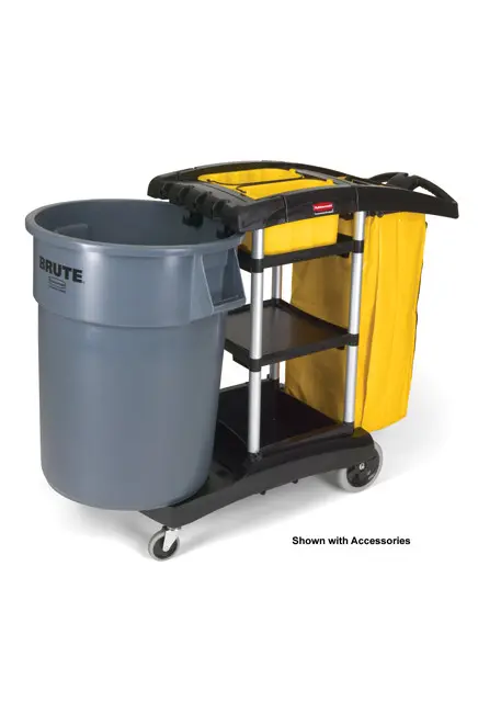 Chariot de concierge 9T72 de Rubbermaid Commercial3.webp