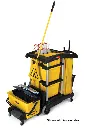 Chariot de concierge pour microfibre Rubbermaid 9T73 2.webp