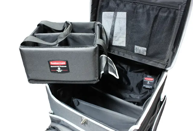 Chariot de ménage portatif Quick Cart Executive Series 3.webp