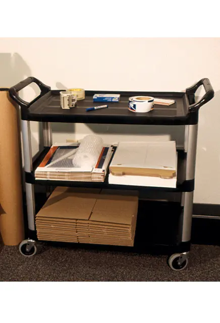 Chariot de service utilitaire 4091 XTRA trois tablettes 3.webp