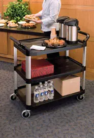 Chariot de service utilitaire 4091 XTRA trois tablettes 1.webp