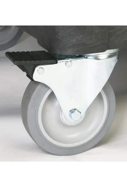 Chariot de travail à tiroirs et portes verrouillables Rubbermaid 4533-88 4.webp