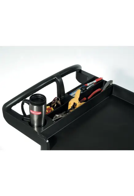Chariot de travail à tiroirs verrouillables Rubbermaid 4513-88 1.webp