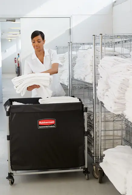 Grand Chariot rétractable à linge Horizontal, Executive X-Cart 5.webp