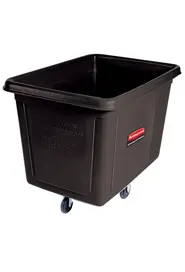Chariot de buanderie cubique 8 pieds cubes Rubbermaid 4608 1.webp