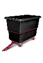 Chariot de buanderie cubique robuste 27 pieds cubes Rubbermaid 4727 1.webp