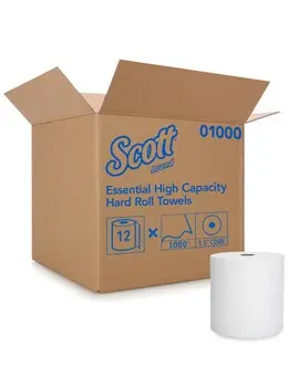 SCOTT ESSENTIAL Essuie-mains en rouleau haute capacité, 1000'2.webp