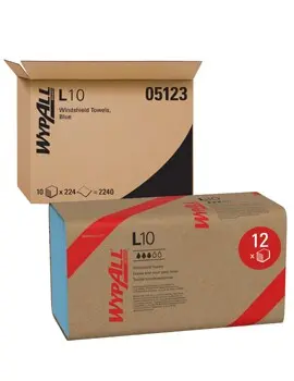 Wypall L10 Chiffons pour travaux légers pliés en 4 3.webp