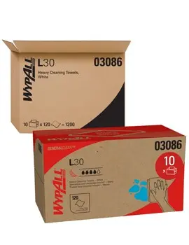 Wypall L30 Chiffons de nettoyage en boîte pop-up 1.webp