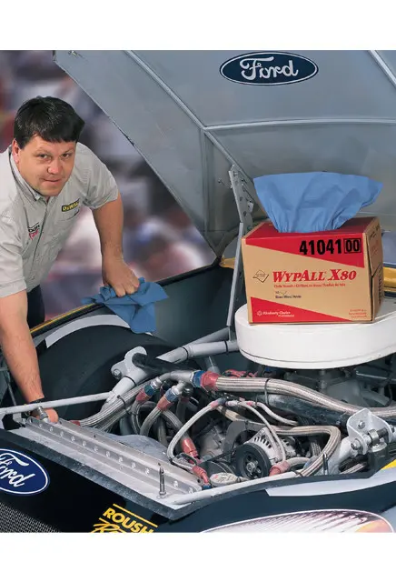 41041 Wypall X80 Chiffons de nettoyage en boîte pop-up bleu 3.webp