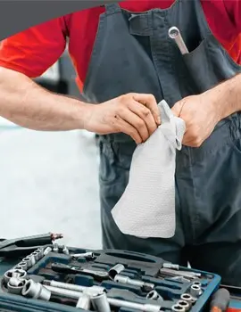 Wypall X80 Chiffons de nettoyage plié en 4 3.webp