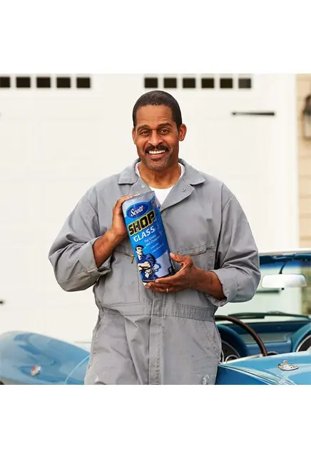 32896 Scott Chiffons d'atelier pour le verre en rouleau bleu 5.webp