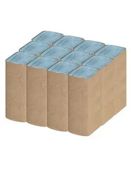 W120 Tuff Job Chiffons pour pare-brise, pli-simple bleu 1.webp