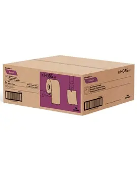 H085 SELECT Papier à mains en rouleau brun, 6 x 800'2.webp