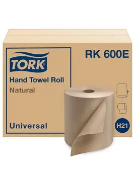 RK600E TORK UNIVERSAL Essuie-mains en rouleau brun, 12 x 600'2.webp