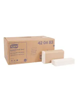 420483 UNIVERSAL Essuie-mains plis multiples blancs, 16 x 250 feuilles2.webp