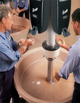 Scott Sani-Tuff Distri manuelle de savon à mains en crème2.webp