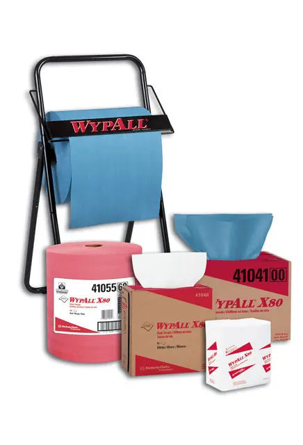 Distributrice sur pied pour chiffons en rouleau Wypall et Kimtech 1.webp