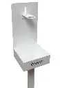 Station de distribution de désinfectant à mains sur pied 1.webp