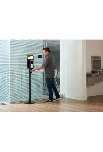 Station de distribution d'assainissant à mains FG750824 5.webp