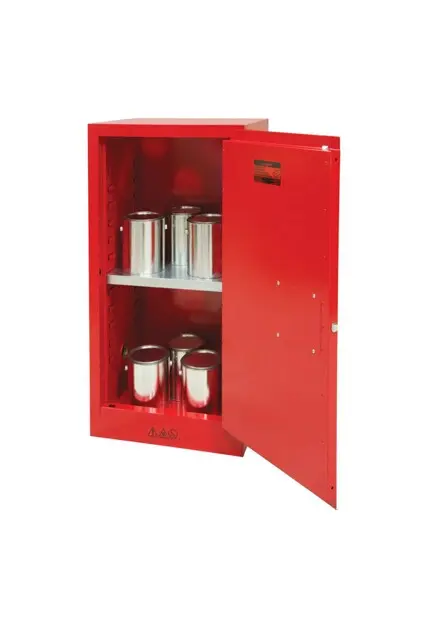 Armoire de rangement pour peintures et encres avec porte manuelle 2.webp