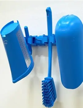 Système de support mural hygiénique Hi-Flex 6.webp