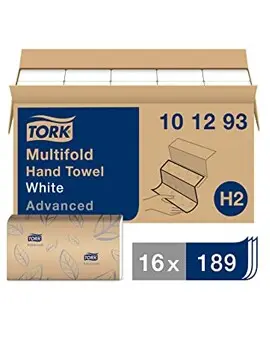 101293 XPRESS Papier à mains plis multiples blancs, 16 x 189 feuilles2.webp