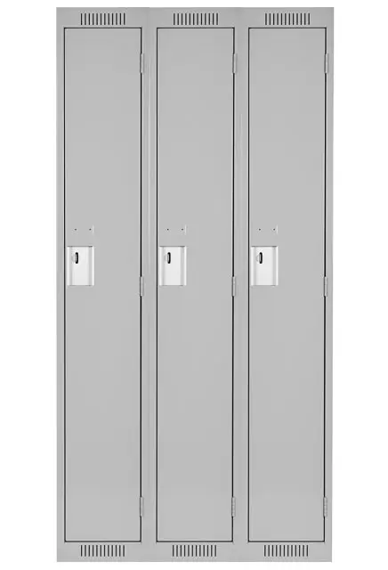 Bloc de 3 casiers Clean-LineMC en acier, Assemblé 1.webp