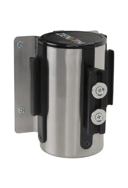 Barrière à fixation murale en acier inox avec ruban magnétique de 7 1.webp