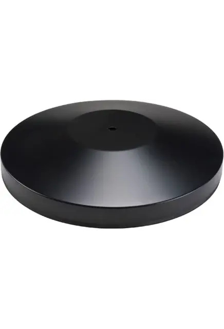 Barrière noire sur pied pour le contrôle des foules 1.webp