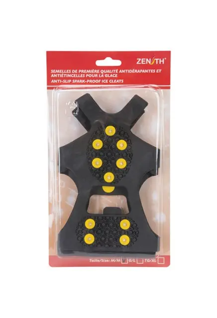 Semelles antidérapantes et antiétincelles pour la glace Taille 5-13 1.webp