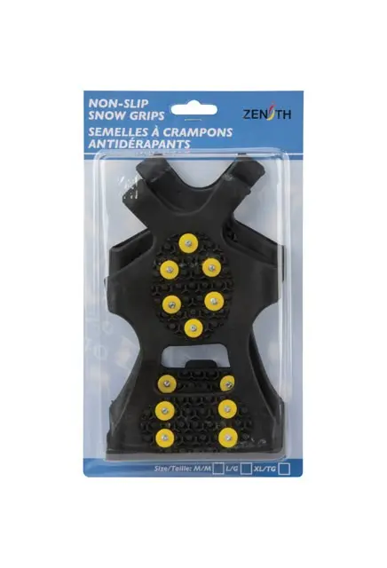 Semelles antidérapantes pour la glace avec crampons Zenith Taille 5-13 1.webp