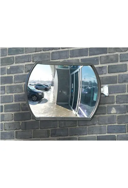 Miroir convexe rectangulaire rond avec bras télescopique 1.webp