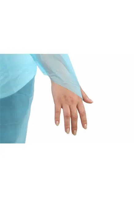 Blouse d'isolation de grade médical en polypropylène, Grand format 2.webp