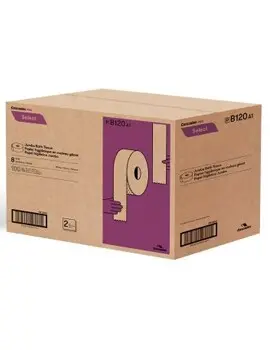 B120 SELECT Papier hygiénique jumbo, 2 plis, 8 x 900'2.webp