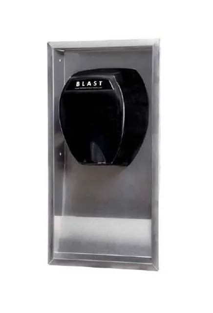 Kit mural d'encastrement en acier inoxydable pour modèles Blast et ONE 2.webp